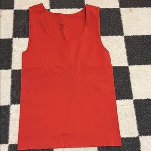 BKE Vibrant Red Tank Top